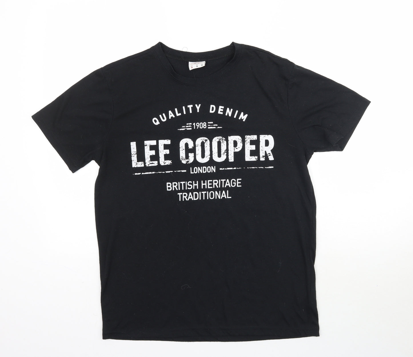 Lee Cooper Mens Beige    T-Shirt Size M