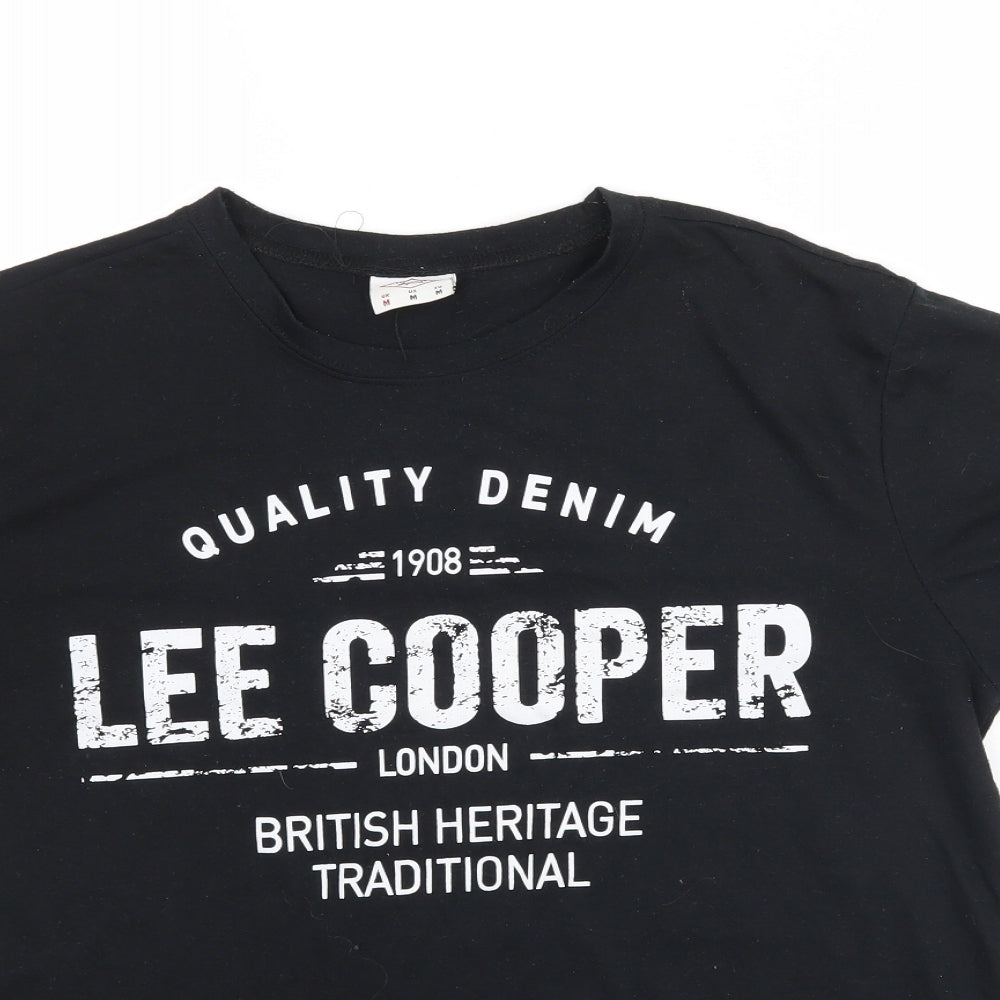 Lee Cooper Mens Beige    T-Shirt Size M