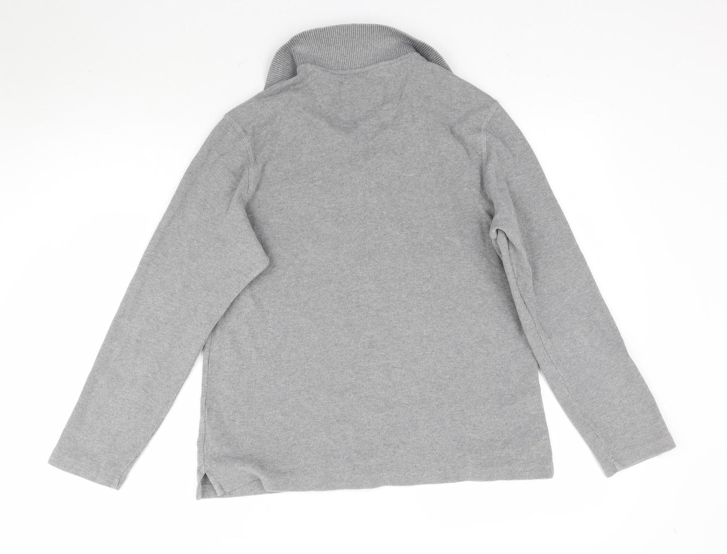 Barbour Mens Grey    Polo Size M