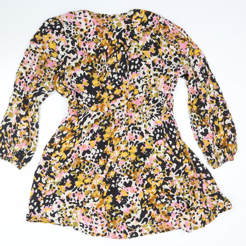 JDY Womens Multicoloured Animal Print  A-Line  Size 16