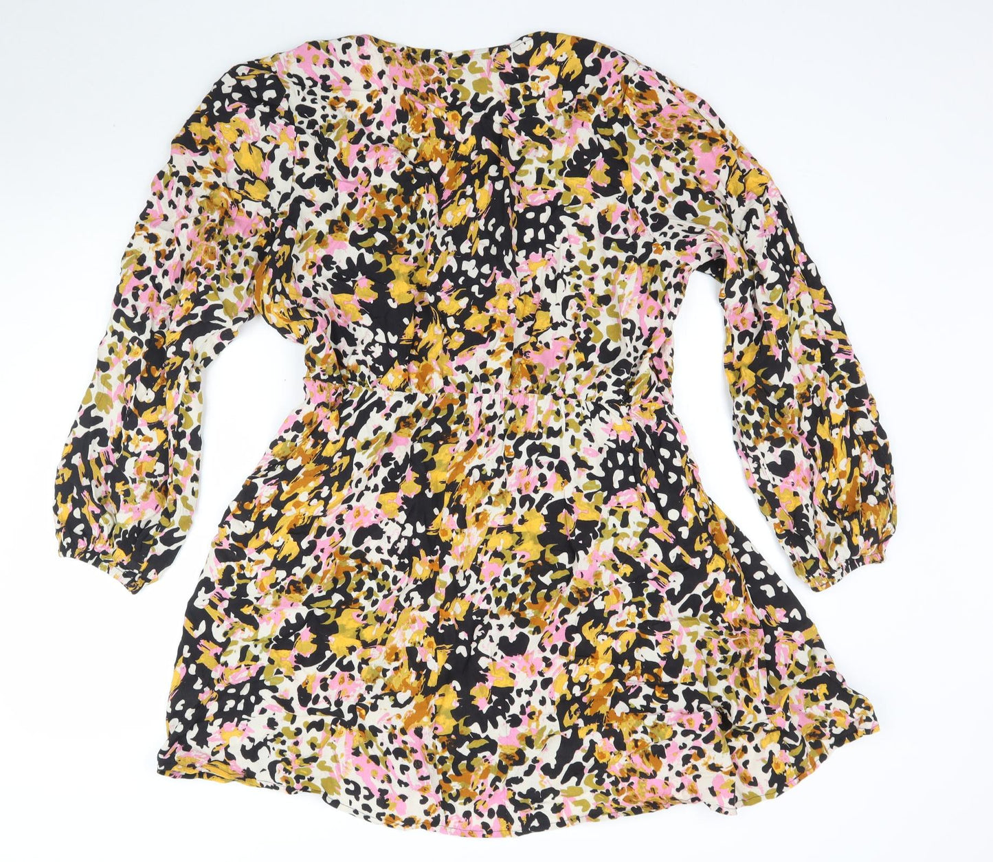 JDY Womens Multicoloured Animal Print  A-Line  Size 16