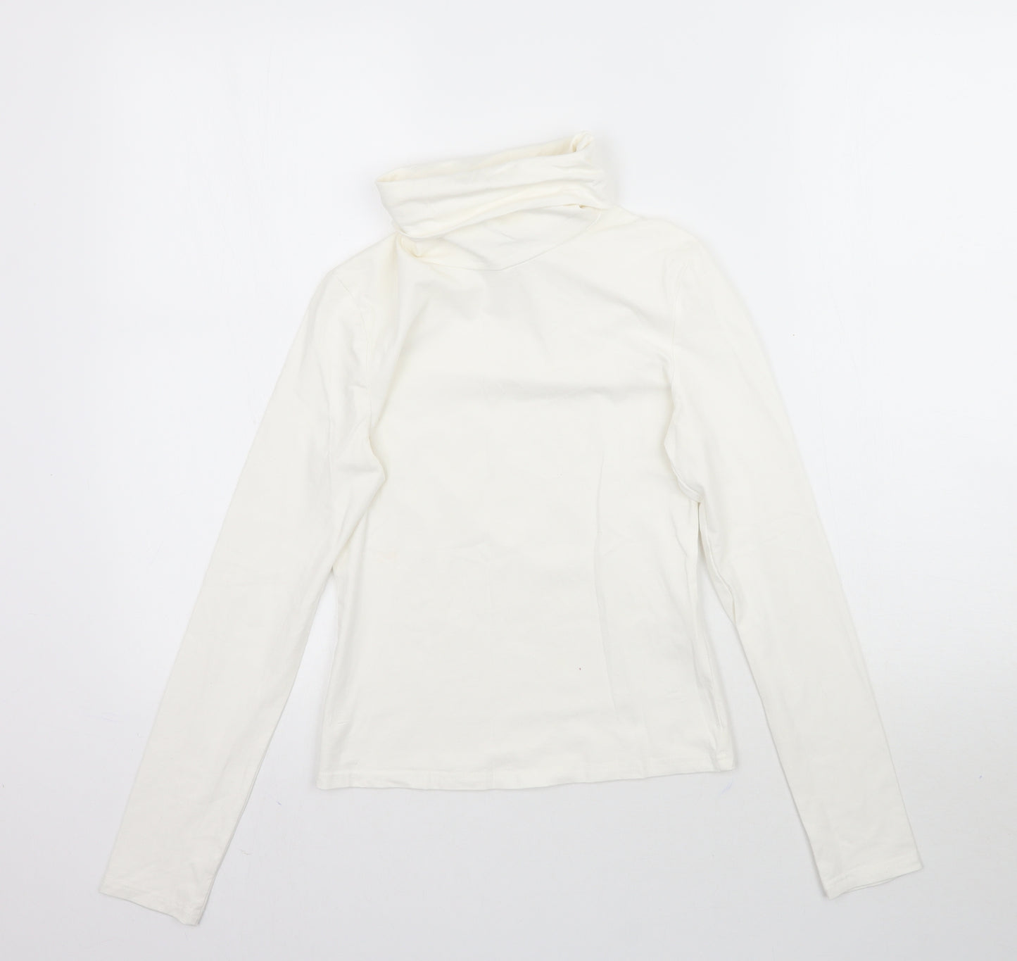 SheIn Womens White   Basic T-Shirt Size S  - White / Cream