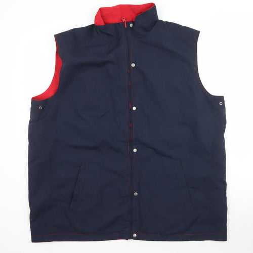 Cotton Traders Mens Blue   Gilet Waistcoat Size XL  - Vest
