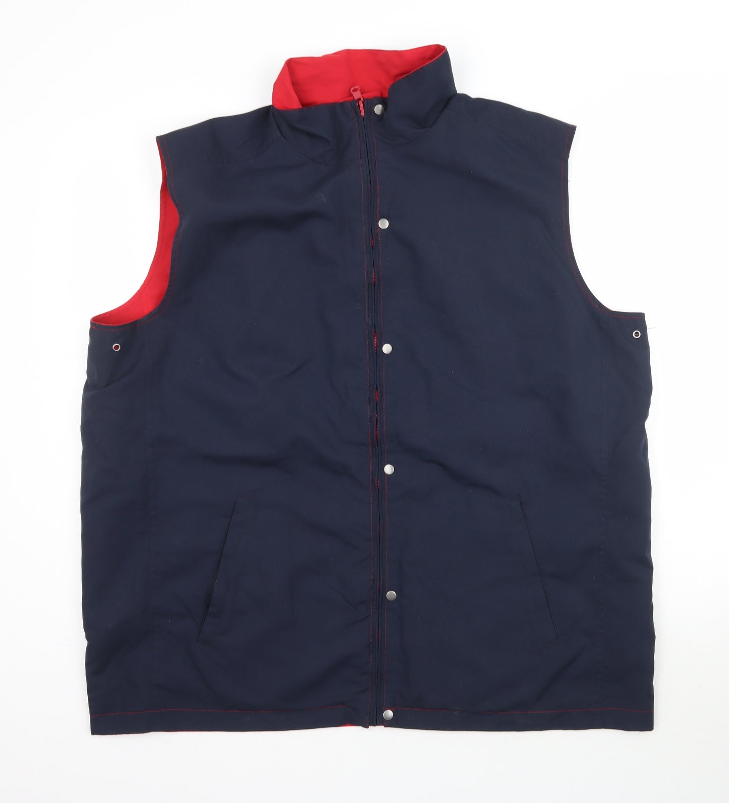 Cotton Traders Mens Blue   Gilet Waistcoat Size XL  - Vest