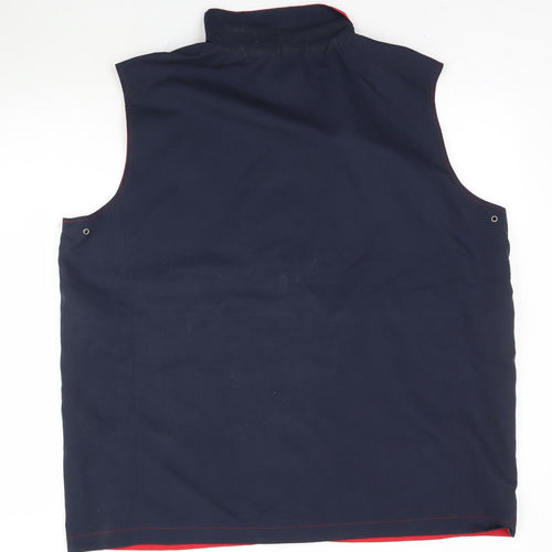 Cotton Traders Mens Blue   Gilet Waistcoat Size XL  - Vest