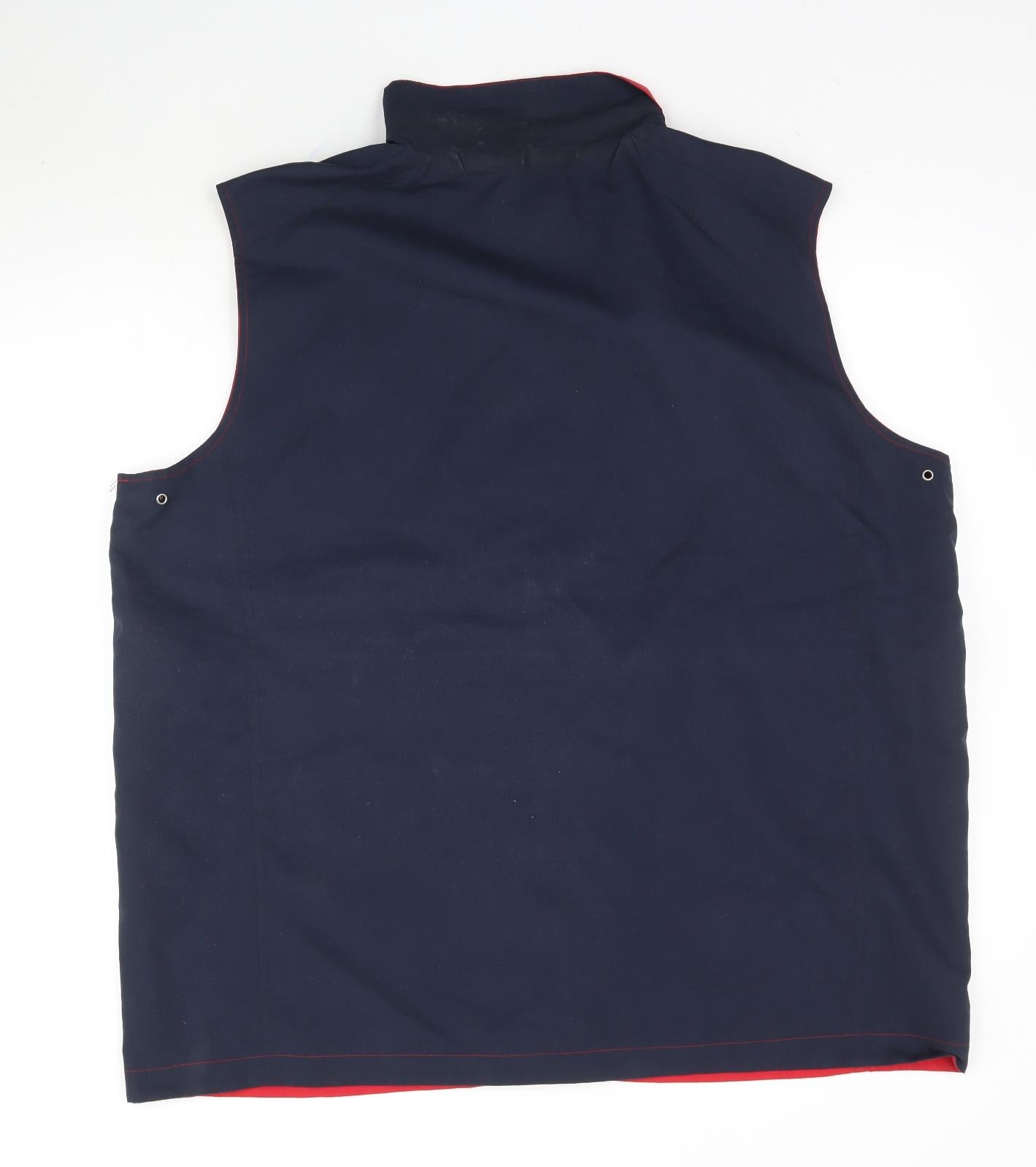 Cotton Traders Mens Blue   Gilet Waistcoat Size XL  - Vest