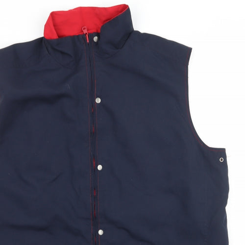 Cotton Traders Mens Blue   Gilet Waistcoat Size XL  - Vest