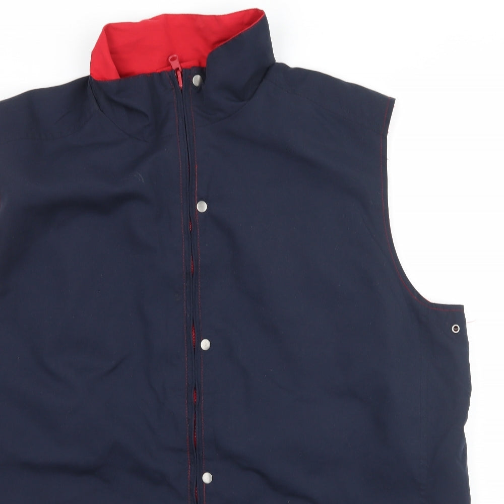 Cotton Traders Mens Blue   Gilet Waistcoat Size XL  - Vest