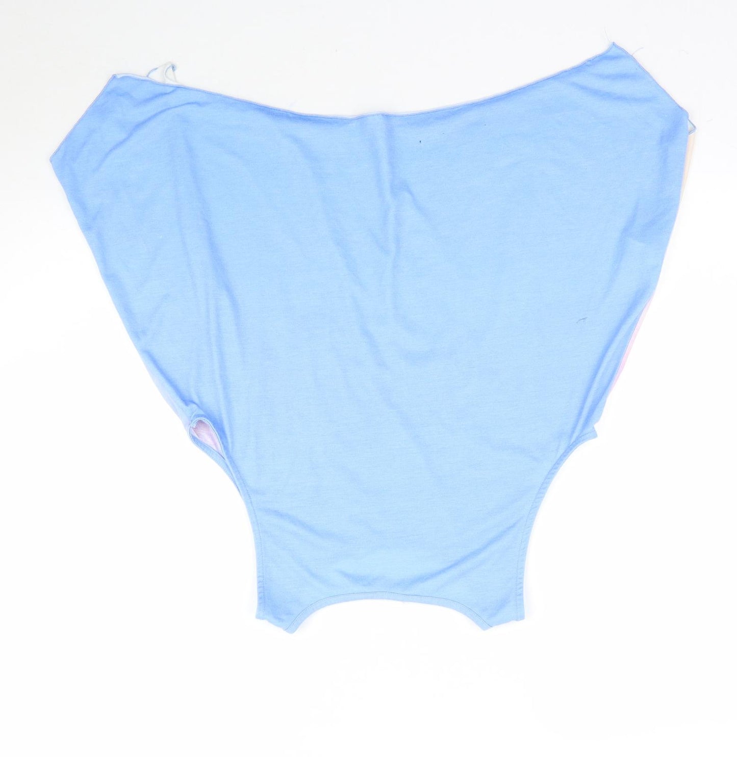H&M Girls Blue   Basic Tank Size 13-14 Years  - 58  Vacay Mood Beach