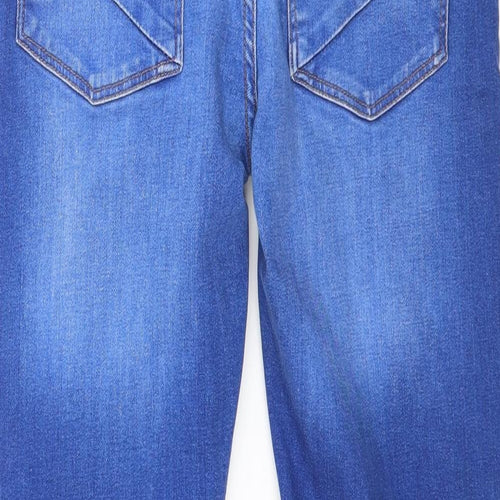 Matalan Girls Blue  Denim Skinny Jeans Size 14 Years - DISTRESSED