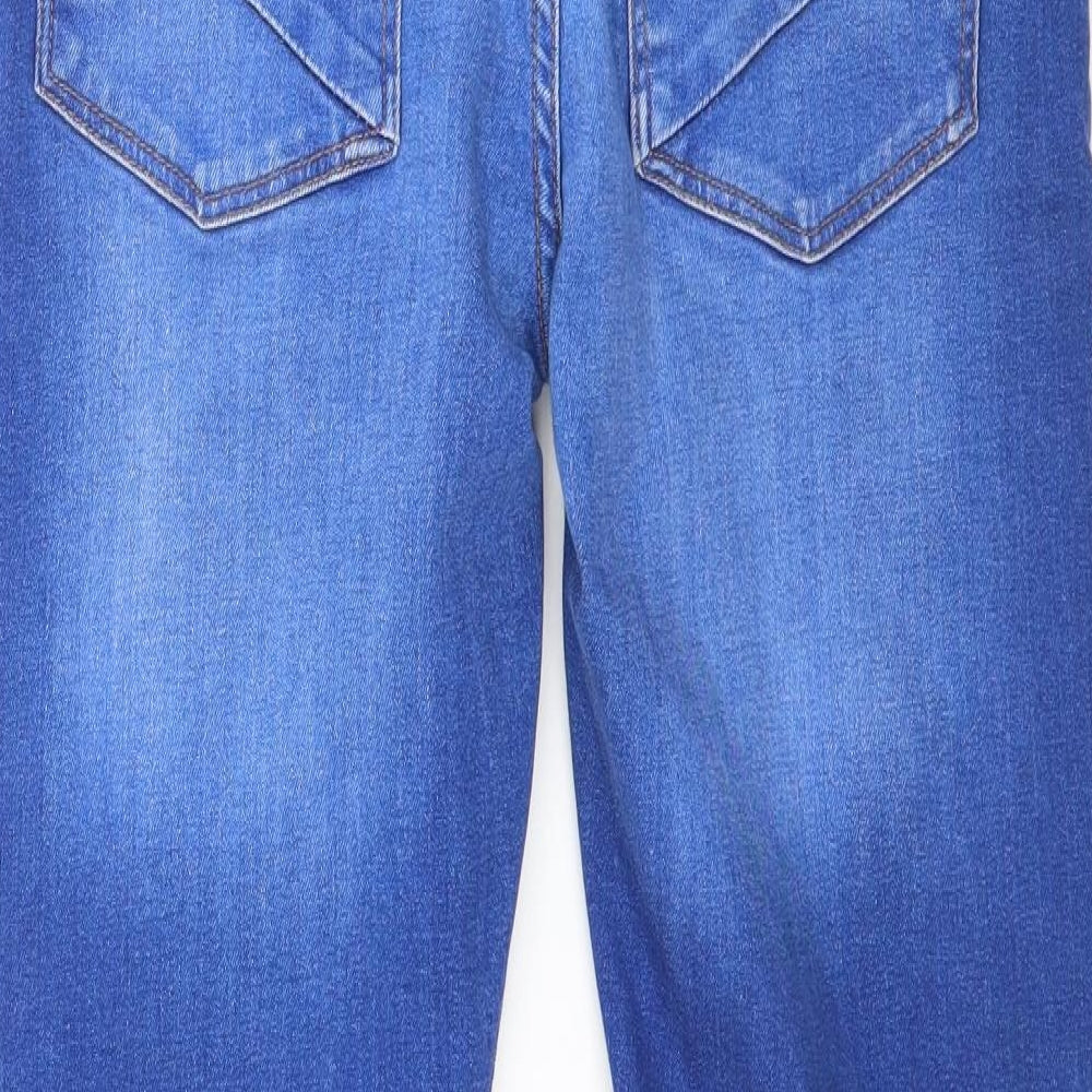 Matalan Girls Blue  Denim Skinny Jeans Size 14 Years - DISTRESSED