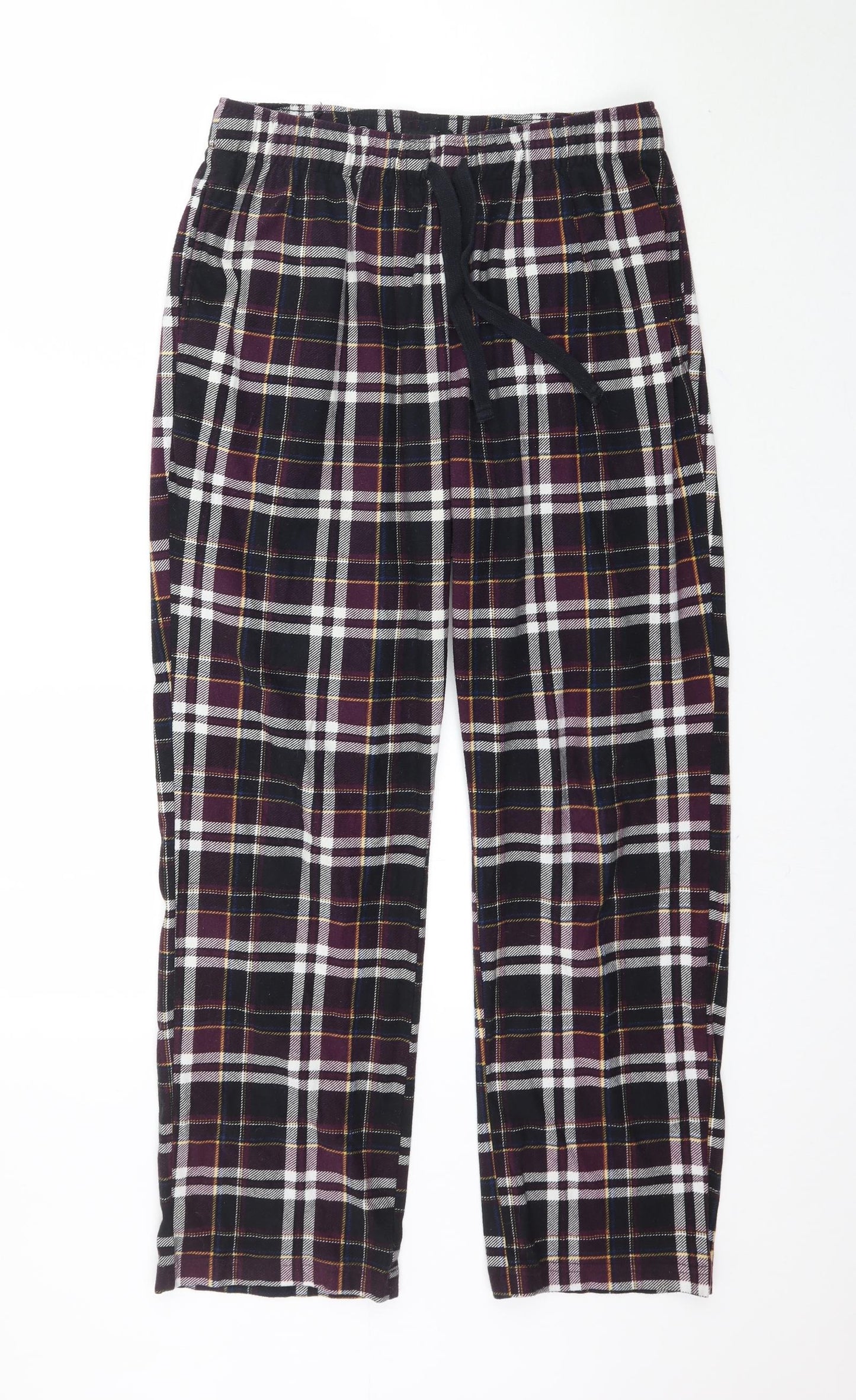 NEXT Mens Multicoloured Plaid   Pyjama Pants Size M
