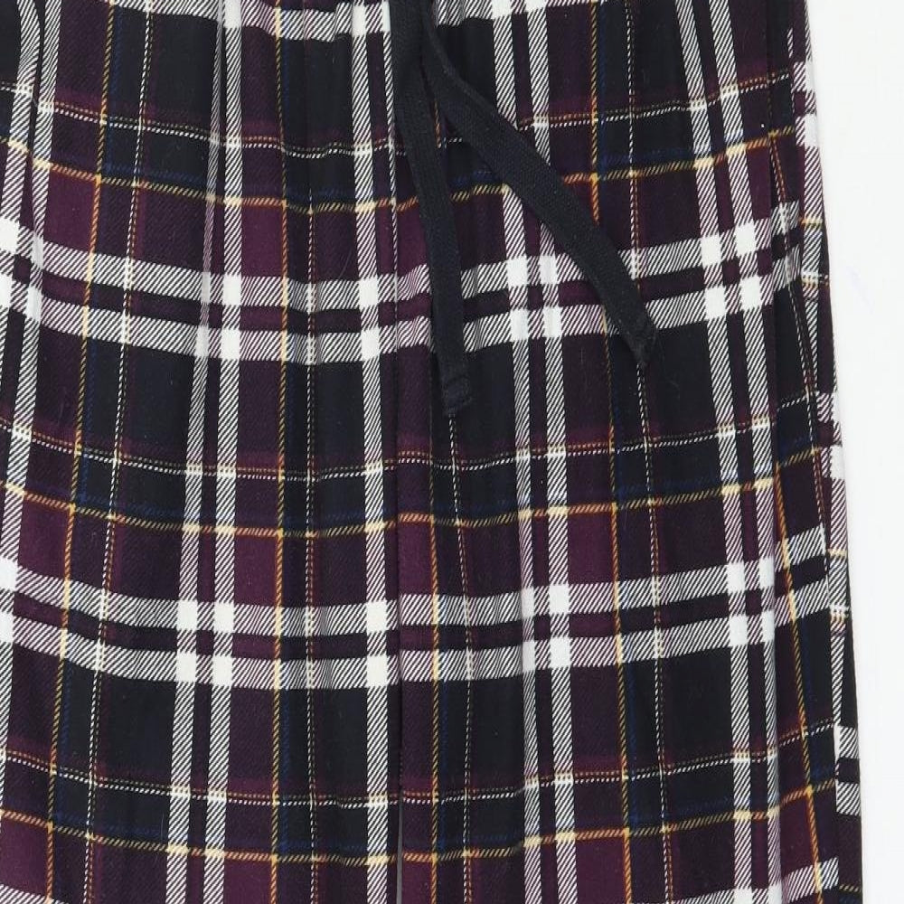 NEXT Mens Multicoloured Plaid   Pyjama Pants Size M