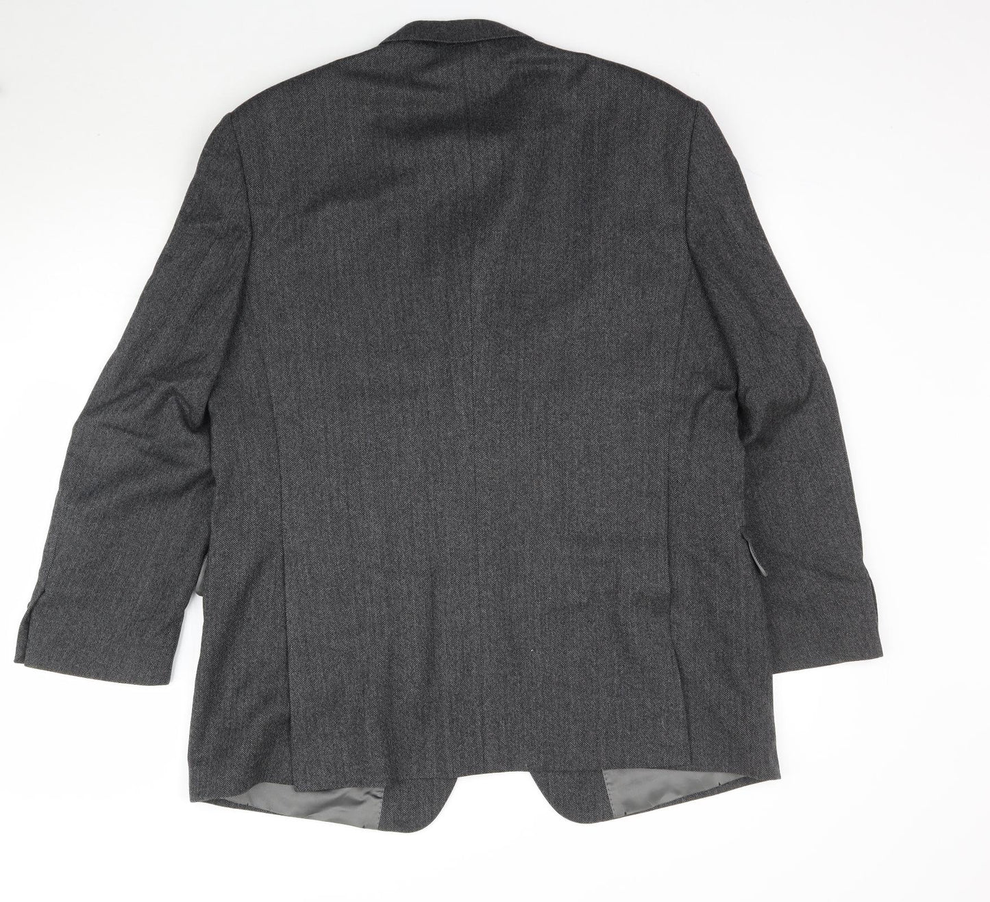 Gieves & Hawkes Mens Grey   Jacket Suit Jacket Size 44
