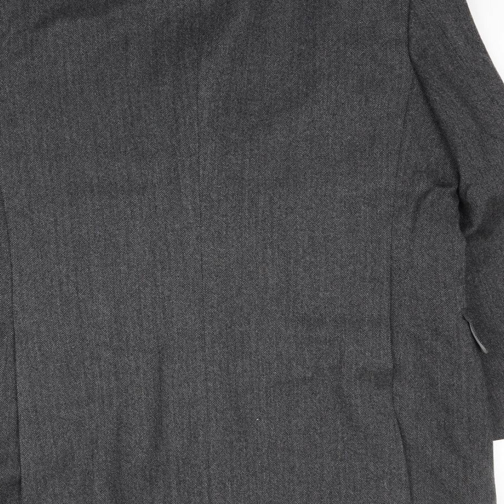 Gieves & Hawkes Mens Grey   Jacket Suit Jacket Size 44