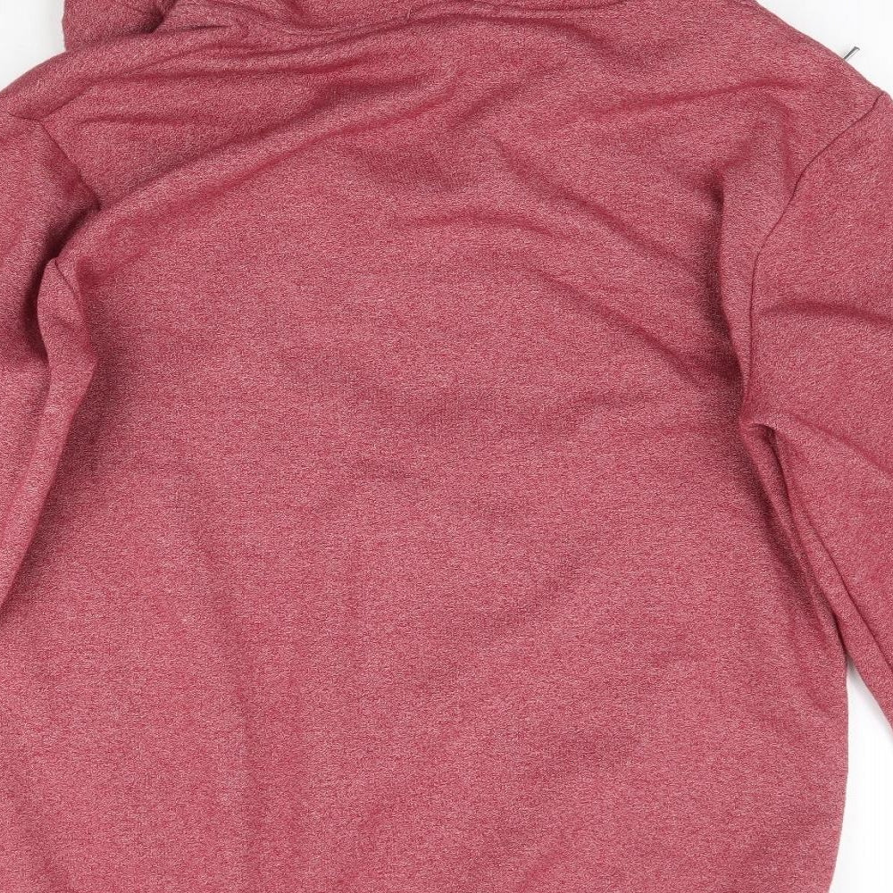 Stone Island Mens Red   Full Zip Hoodie Size 3XL