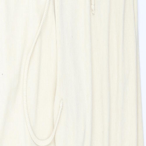 ASOS Womens Beige   Jogger Trousers Size 14 L29 in
