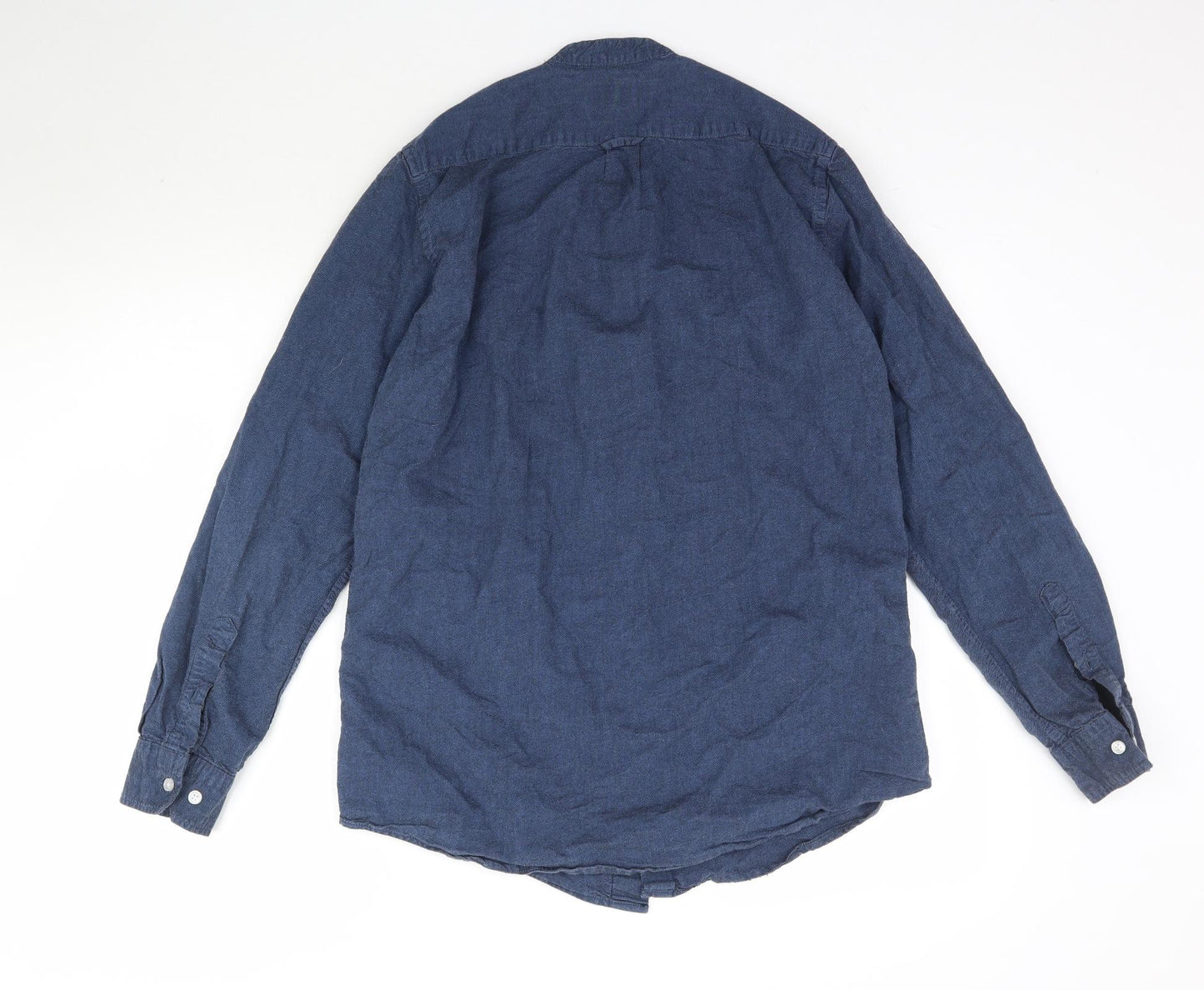 Primark Mens Blue    Button-Up Size L
