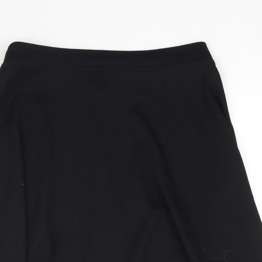 TU Girls Black   A-Line Skirt Size 14 Years