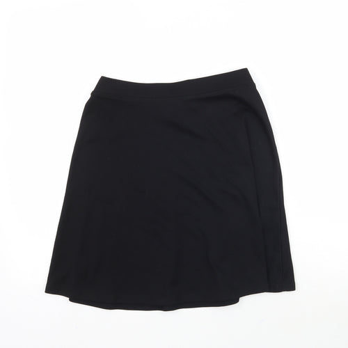TU Girls Black   A-Line Skirt Size 14 Years - School