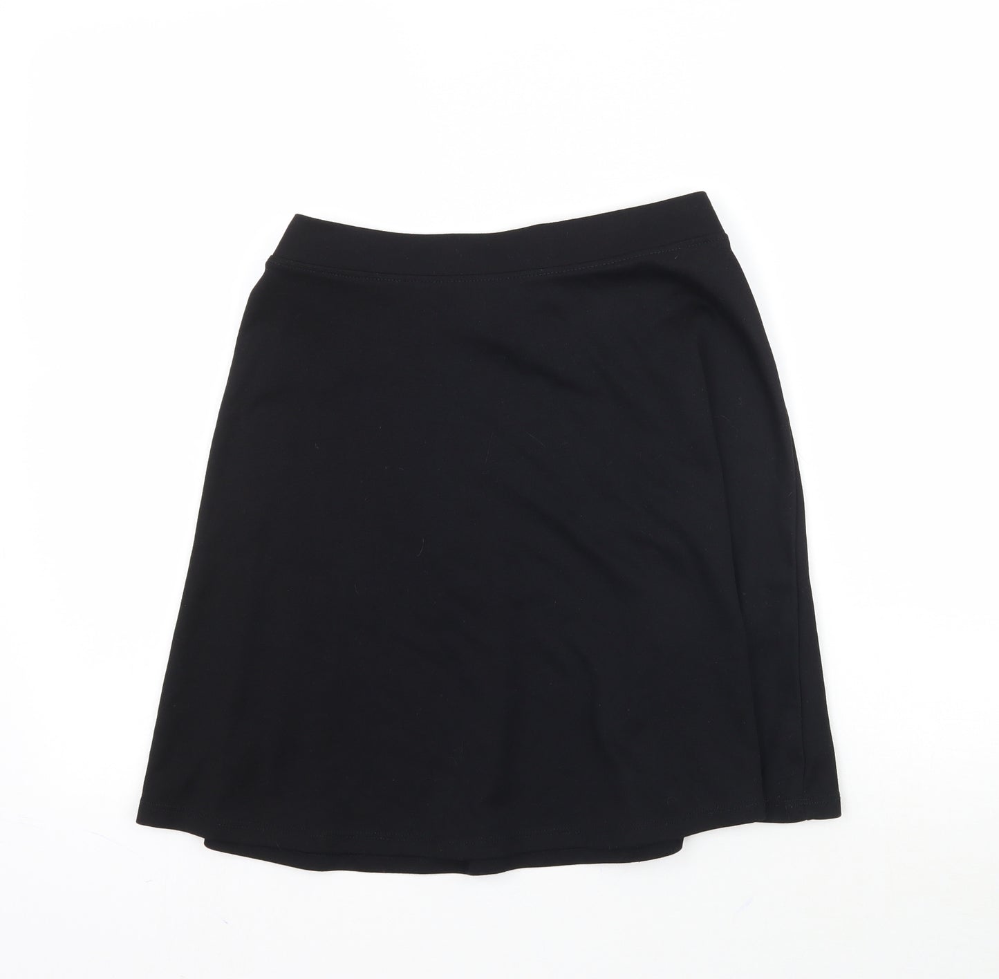 TU Girls Black   A-Line Skirt Size 14 Years - School
