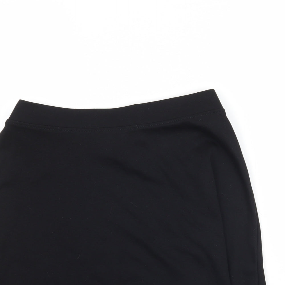 TU Girls Black   A-Line Skirt Size 14 Years - School