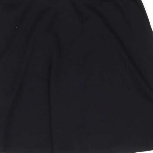 TU Girls Black   A-Line Skirt Size 14 Years - School