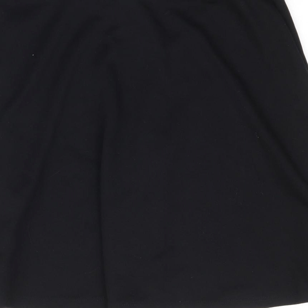 TU Girls Black   A-Line Skirt Size 14 Years - School