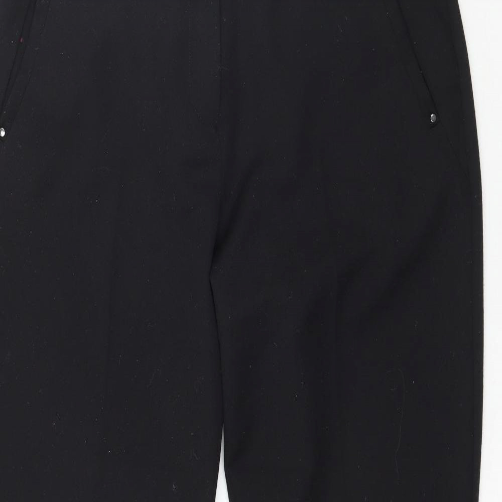 Wallis Womens Black   Trousers  Size 12 L30 in - Work Office
