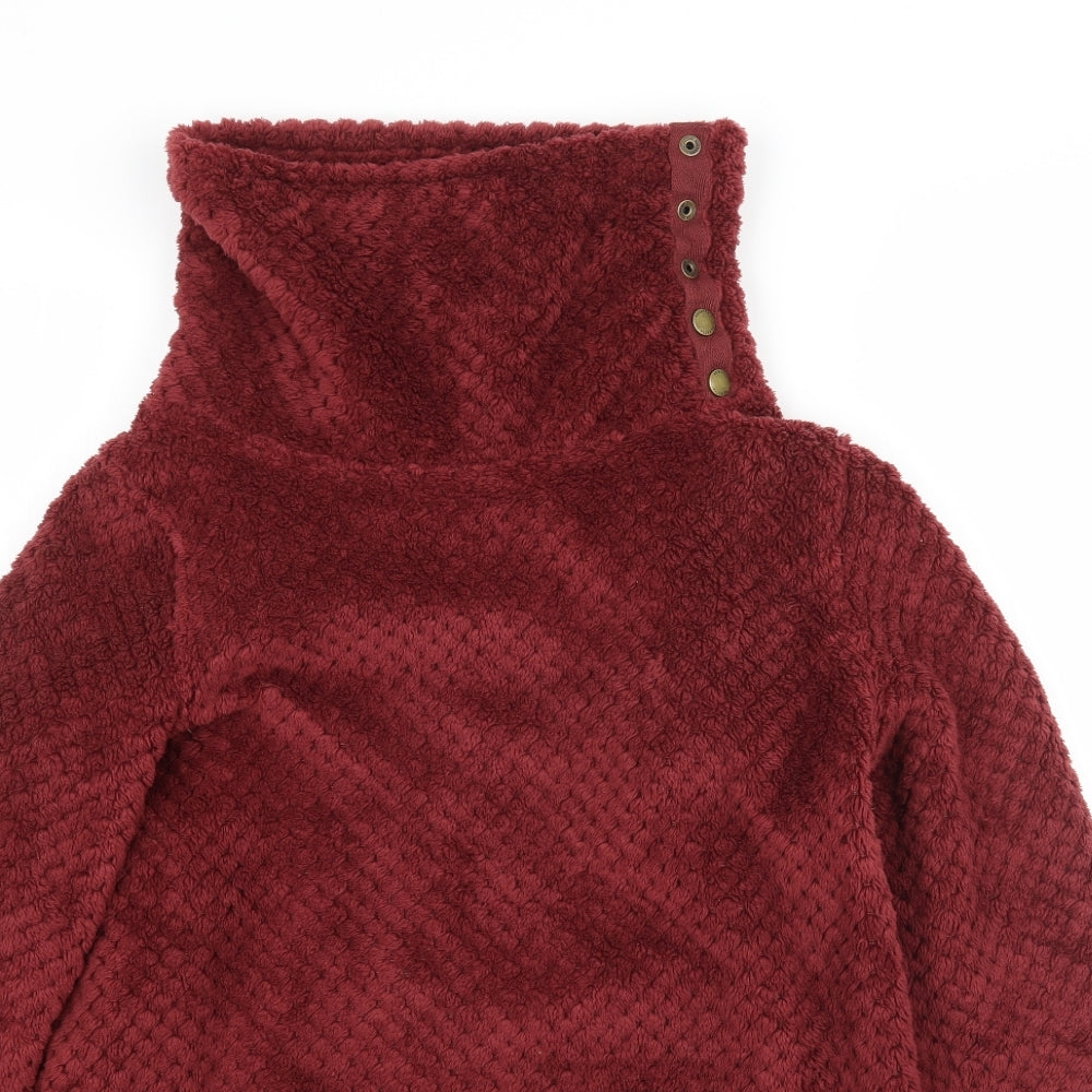 Regatta Womens Red   Pullover Jumper Size 14  - Fluffy