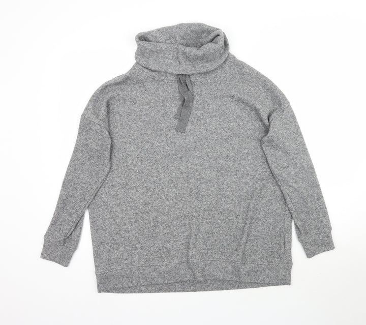 F&F Womens Grey Knit Pullover Jumper Size 14