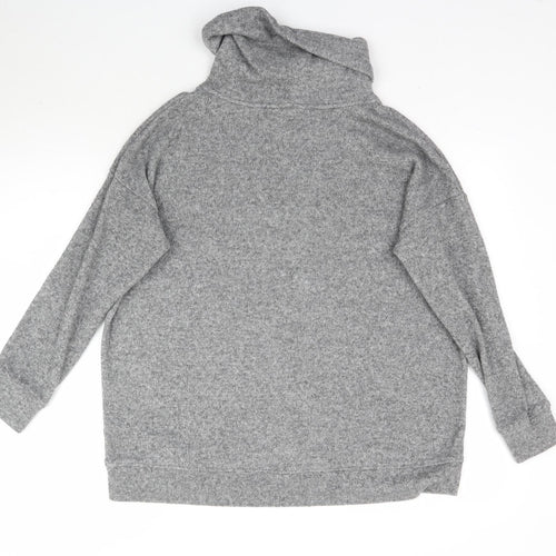 F&F Womens Grey  Knit Pullover Jumper Size 14
