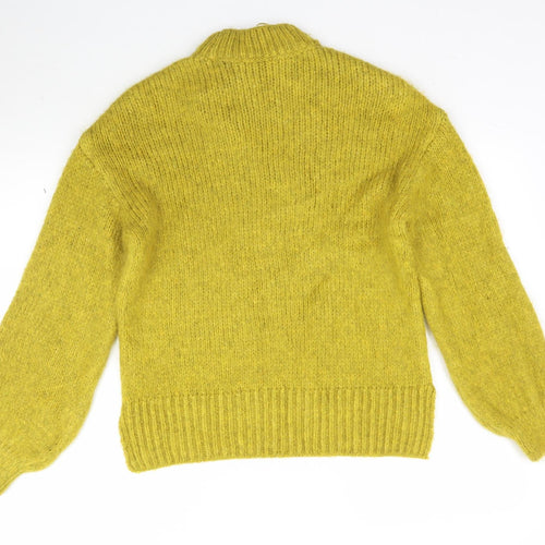 George Womens Green  Knit Pullover Jumper Size S