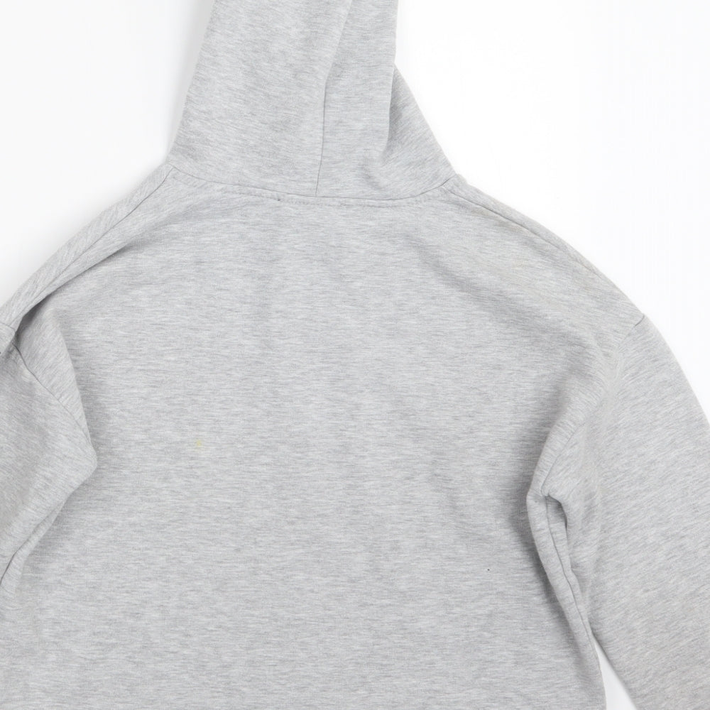 New Look Girls Grey   Pullover Hoodie Size 12-13 Years
