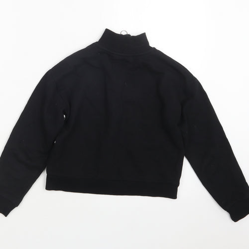 Miss E-vie Girls Black   Pullover Sweatshirt Size 9-10 Years