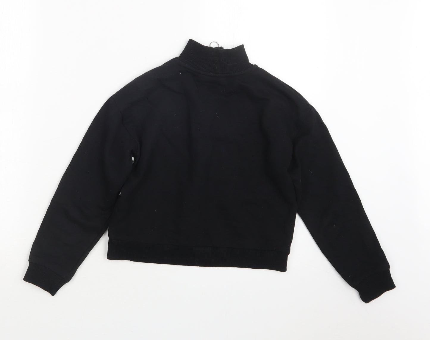 Miss E-vie Girls Black   Pullover Sweatshirt Size 9-10 Years