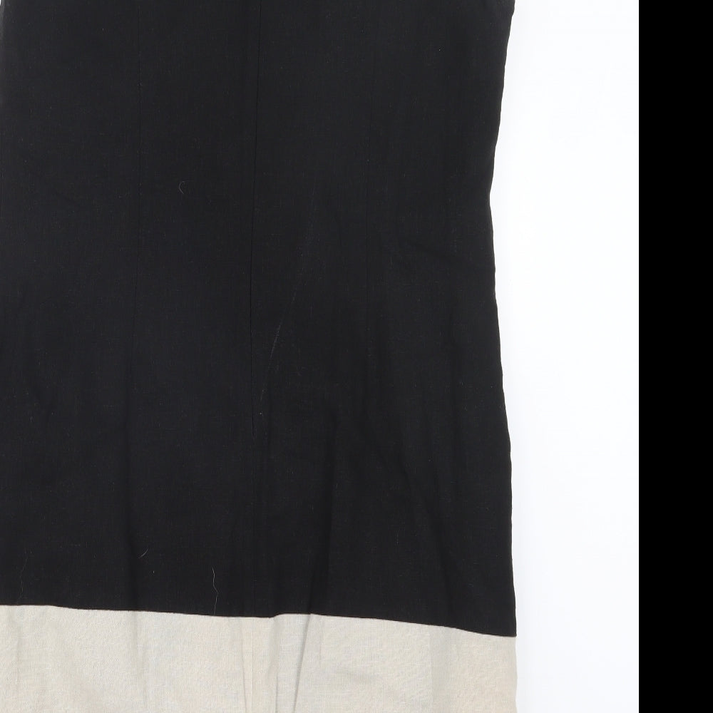 F&F Womens Black   Shirt Dress  Size 14