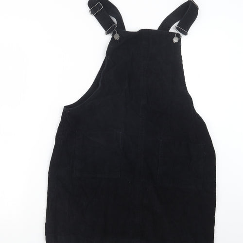 George Womens Black   Pinafore/Dungaree Dress  Size 12