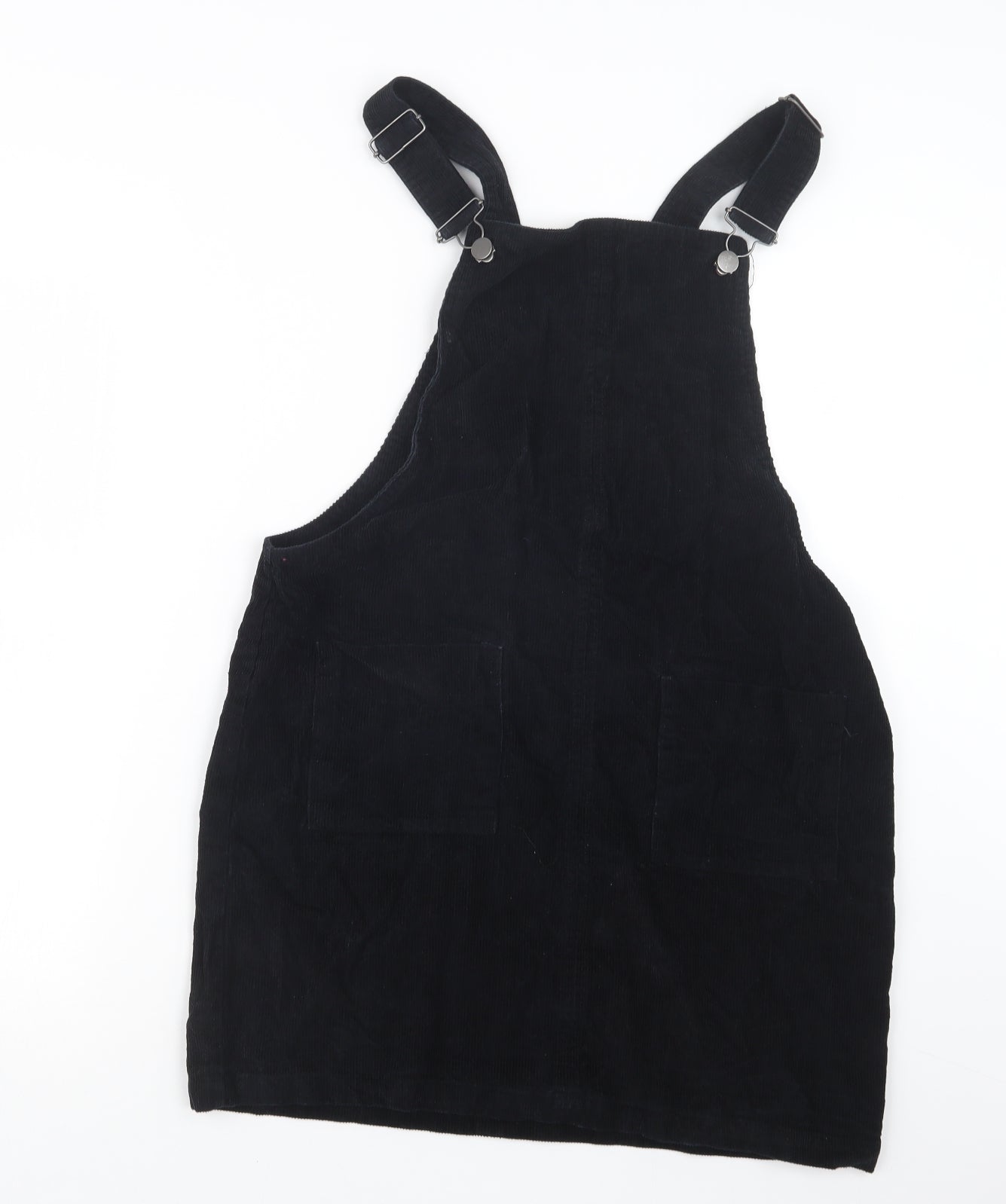 George Womens Black   Pinafore/Dungaree Dress  Size 12