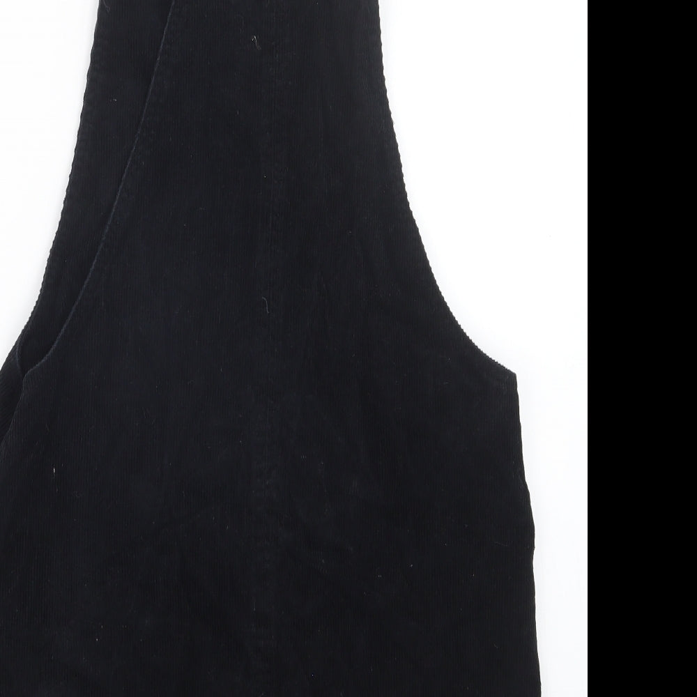 George Womens Black   Pinafore/Dungaree Dress  Size 12