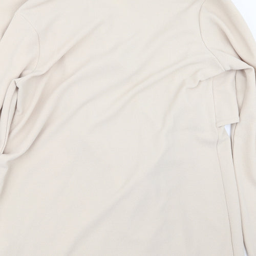 Boohoo Womens Beige   Jacket  Size 14