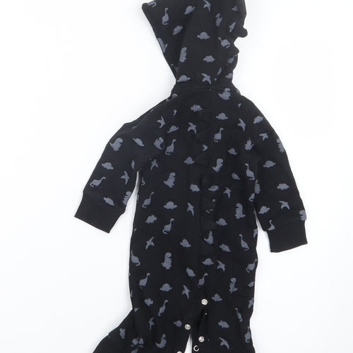 George Boys Black Geometric  Jacket  Size 3-6 Months  - One Piece