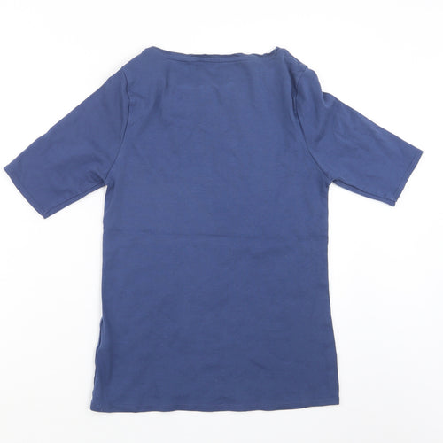 Marks and Spencer Womens Blue   Basic T-Shirt Size 12