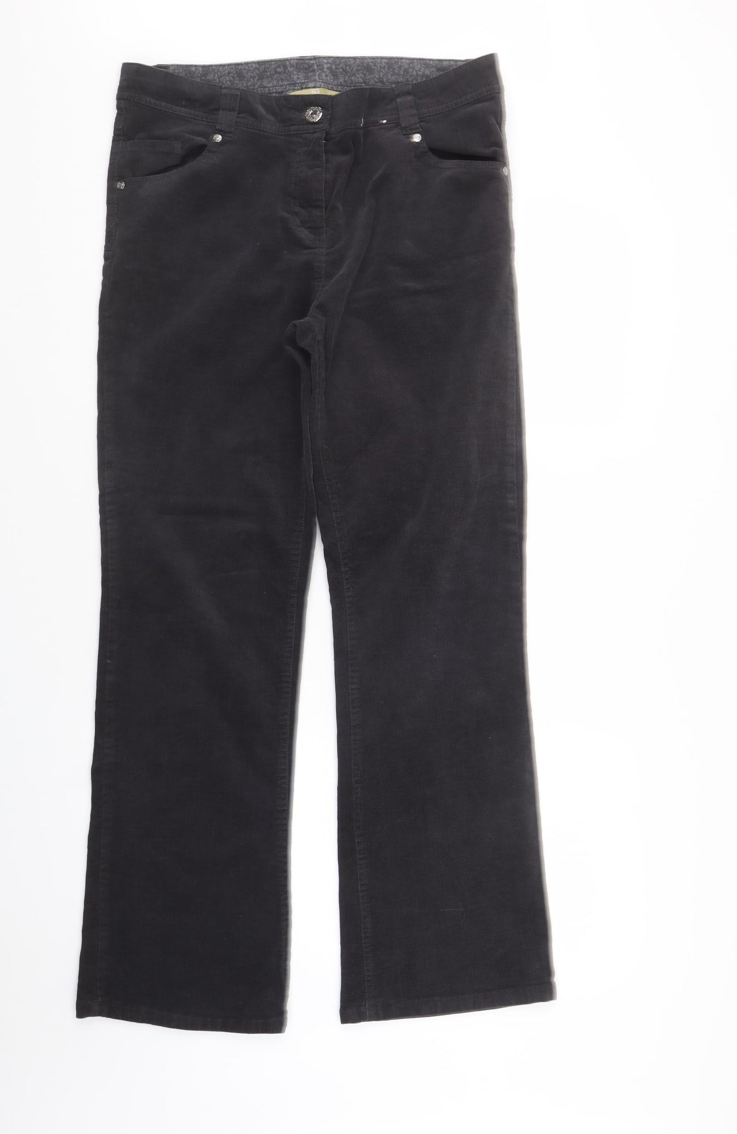 TU Womens Black   Trousers  Size 14 L30 in