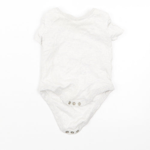 F&F Boys Grey   Babygrow One-Piece Size 3-6 Months