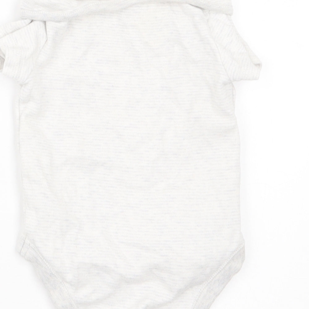 F&F Boys Grey   Babygrow One-Piece Size 3-6 Months