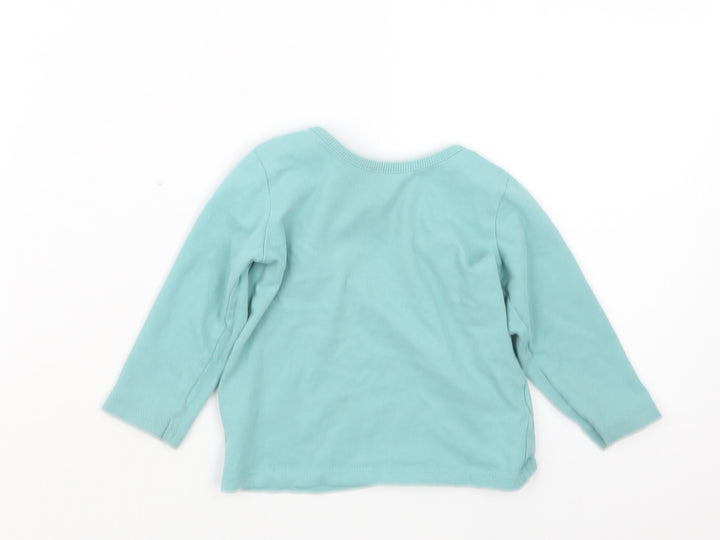George Baby Green   Basic T-Shirt Size 9-12 Months
