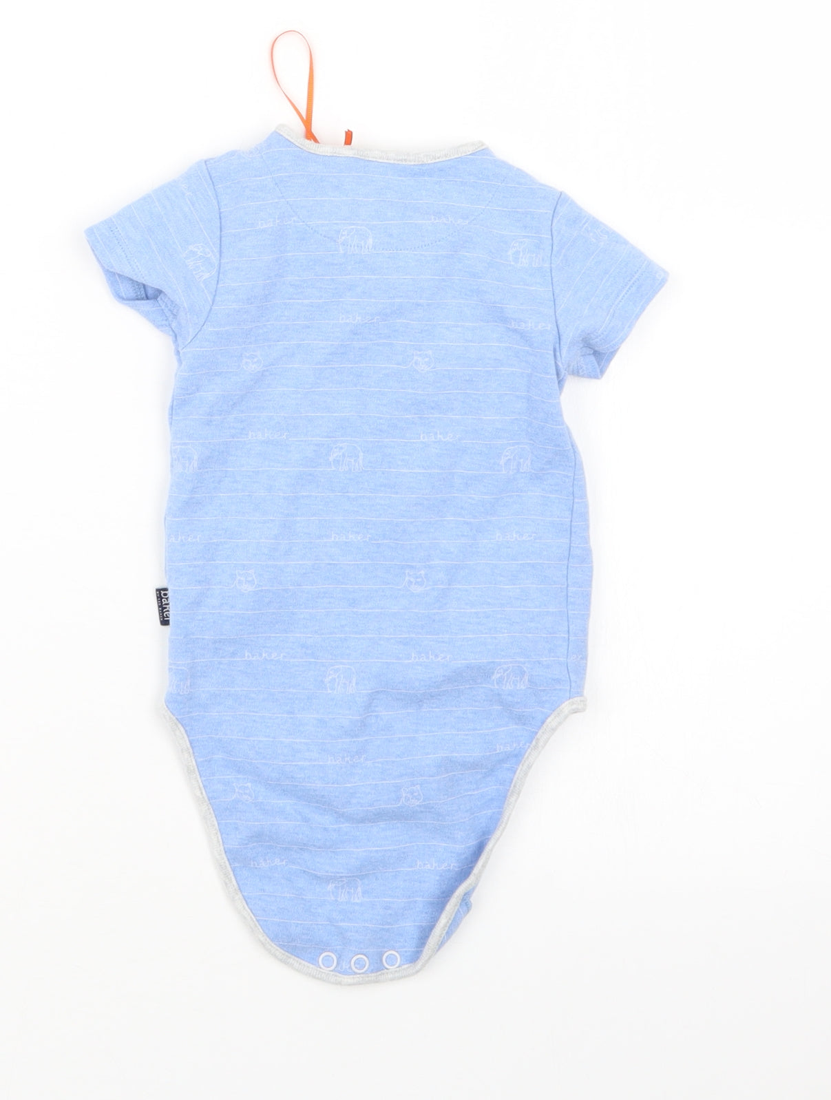 Ted Baker Boys Blue Batik  Babygrow One-Piece Size 6-9 Months