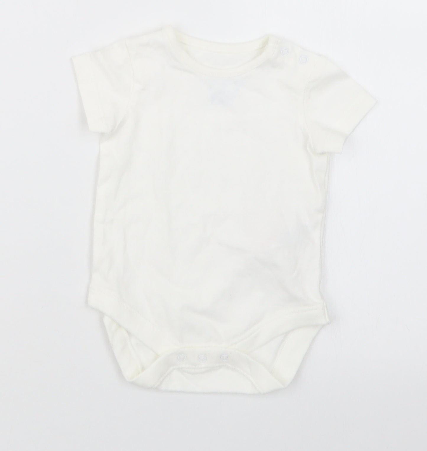 F&F Baby White   Babygrow One-Piece Size 0-3 Months