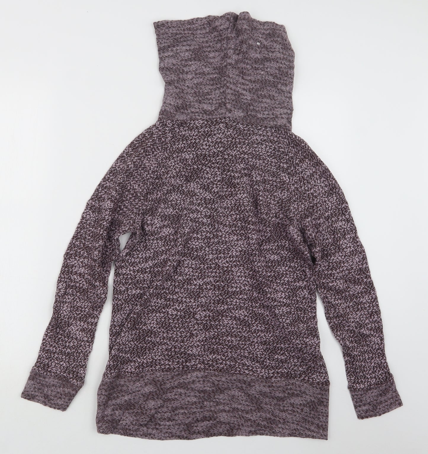 LOFT Womens Purple  Knit Pullover Jumper Size S